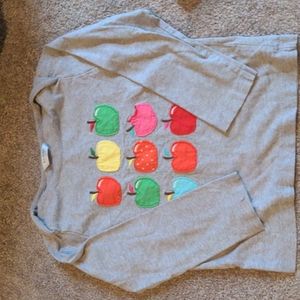 Baby Boden 2-3 apple shirt